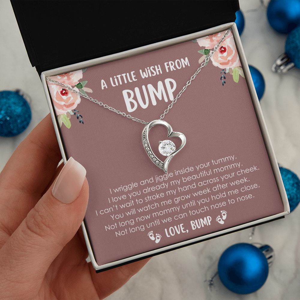 Sentimental Baby Shower Gift, New Mom Gift, Mommy To Be Gift, A Little Wish From Bump, First Time Mom To Be Gift, Push Gift, Pregnancy Gift