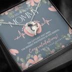 Gift for Pregnant Wife | Mom to be gift | New Mommy Necklace | To Mommy to be | New Mom Jewelry | Forever Love Necklace