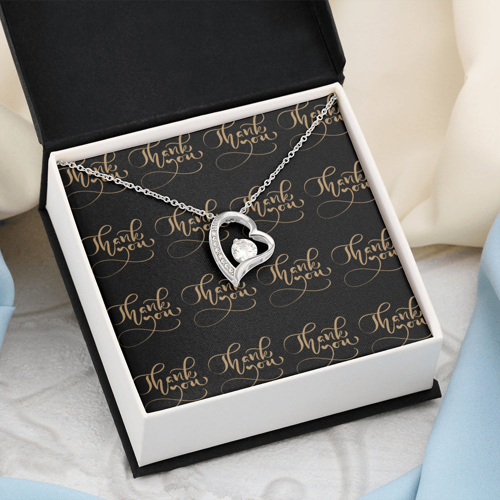 Thank You necklace