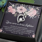 Cancer Fighter Gift For Women - Forever Love Necklace