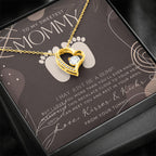 Baby shower gift | New Mommy Necklace | Pregnant Wife Gift | I May Just Be A Bump But I Love You | To mummy from bump | To Mommy to be