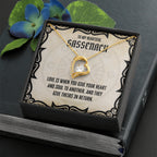 To My Sassenach, Outlander Gift, Outlander Gift Box, Outlander Jewelry, Outlander Gift For Wife, Outlander Charm, Outlander Necklace