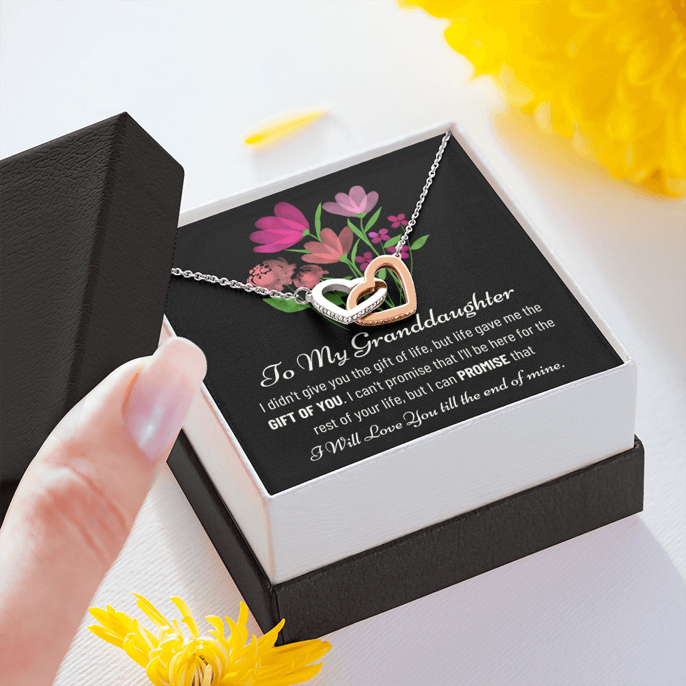 To My Granddaughter, Christmas Gift for Granddaughter, Christmas Present for Granddaughter, Necklace Gift for Granddaughter From Grandma