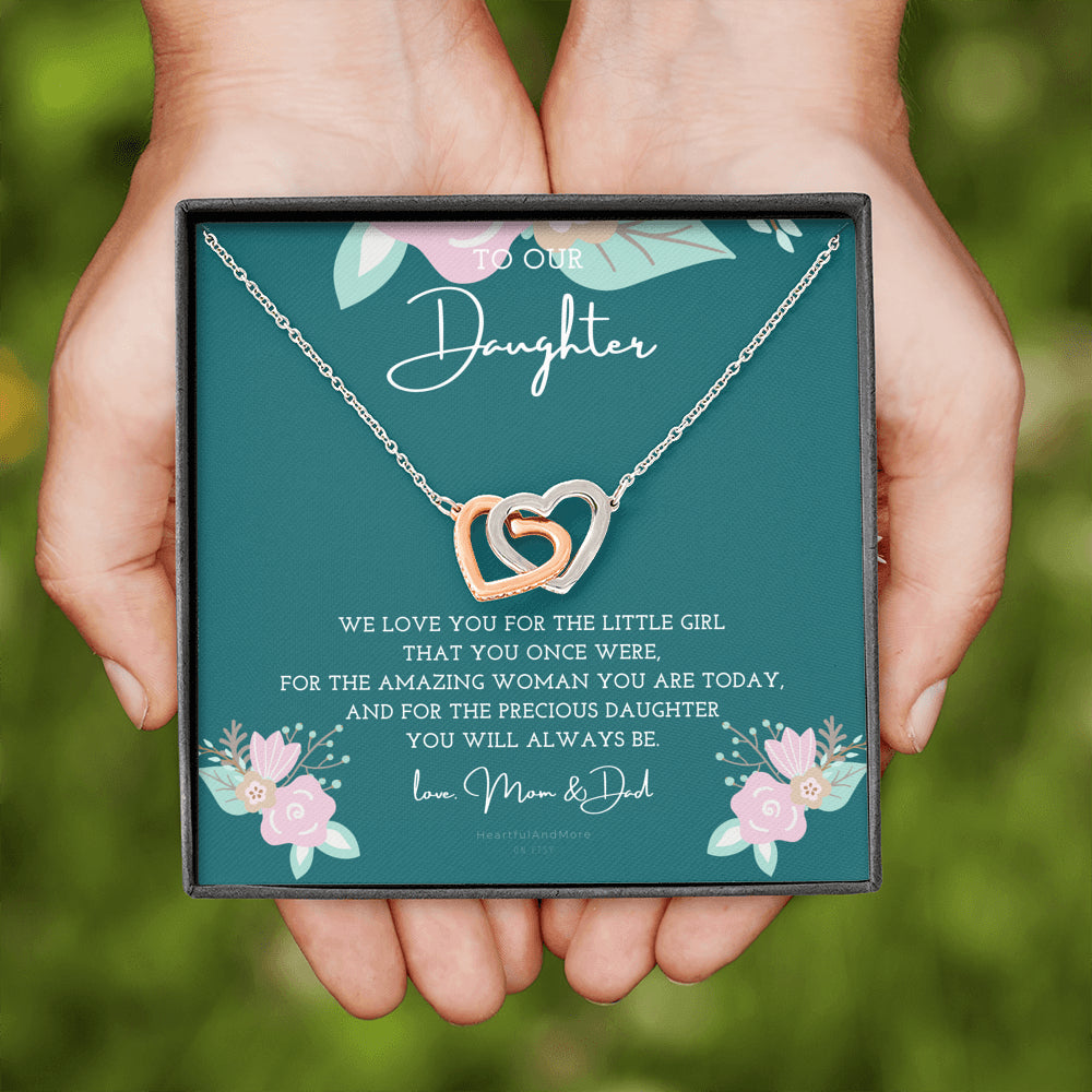 Daughter Gift from Mom and Dad, Parents to Daughter Gift, Present to Daughter, Daughter Graduation & Birthday Gift