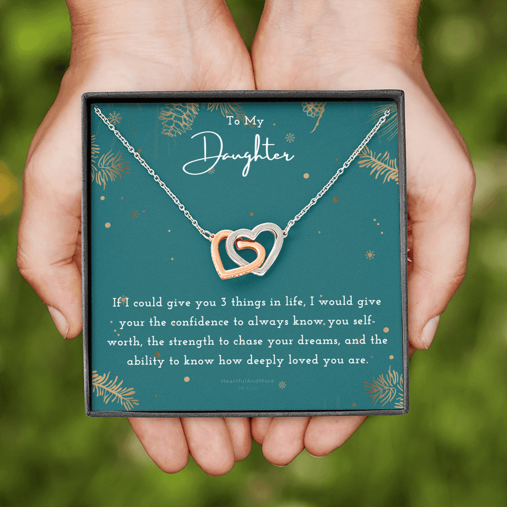 To My Daughter, Daughter Necklace, Anniversary Gift for Daughter, Daughter Gift, Gift for Daughter, Birthday Gift