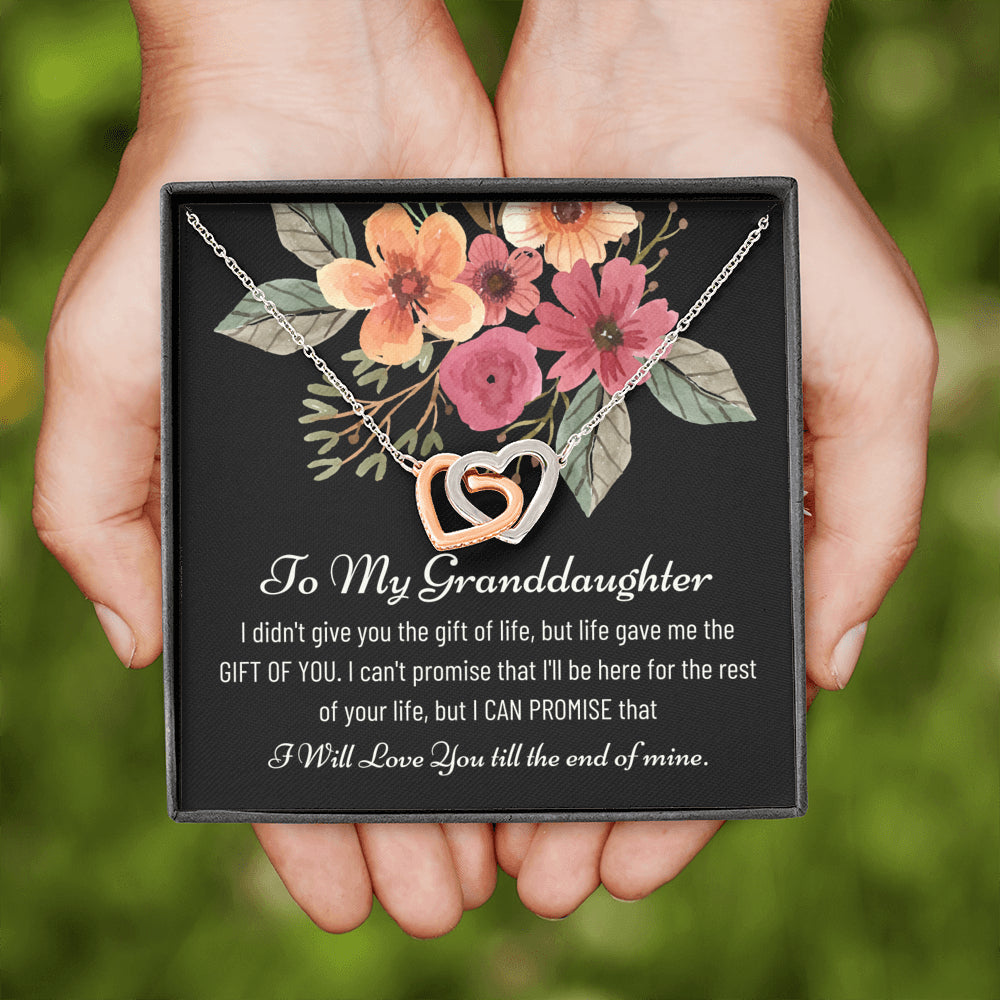 To My Granddaughter, Christmas Gift for Granddaughter, Christmas Present for Granddaughter, Necklace Gift for Granddaughter From Grandma