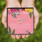 To My Badass Niece, Straighten Your Crown Necklace, Aunt Niece Necklace, Niece Birthday Gift, Niece Graduation Gift