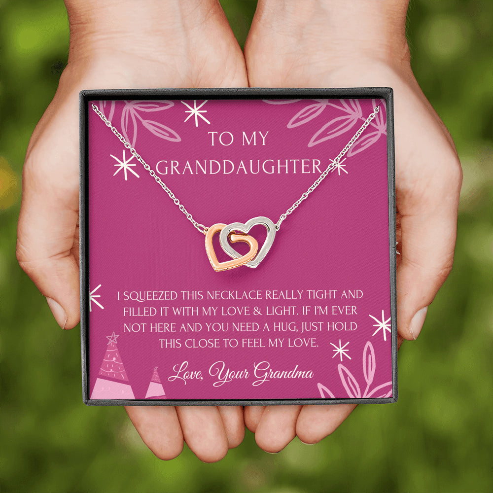 4 Interlocking Necklace Granddaughter