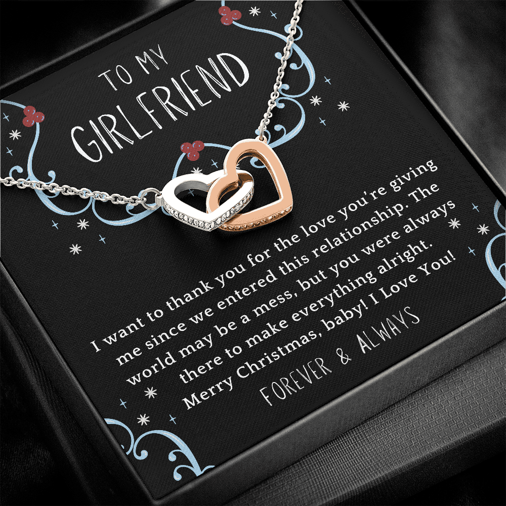 Christmas Gift for Girlfriend, Christmas Present for Girlfriend, Christmas Gift for Love, Necklace Christmas Gift for Girlfriend