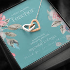 Teacher Gift, Gift for Teacher Necklace, A Truly Amazing Teacher Appreciation Gift