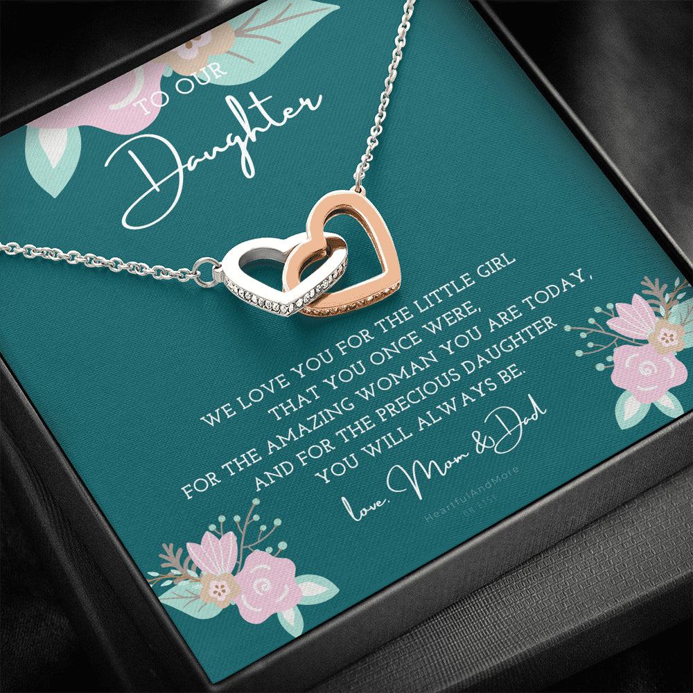 Daughter Gift from Mom and Dad, Parents to Daughter Gift, Present to Daughter, Daughter Graduation & Birthday Gift