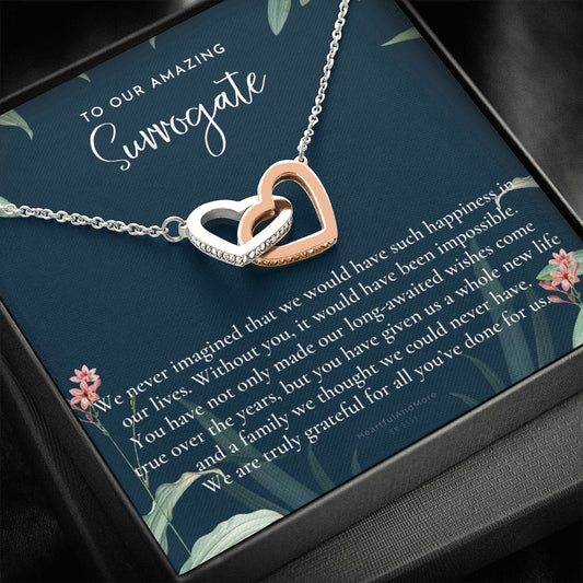 Surrogate Appreciation Gift, Surrogate Gift, Surrogate Gift With Message Card, Surrogate Transfer Day Thank You Gift