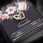 Thank You Gift, Appreciation Gift, Thank You Necklace, Leaving Job Gift for Coworker