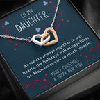 Christmas Gift for Daughter, Necklace for Daughter, Christmas Present for Daughter, Christmas Necklace Gift for Daughter, Gift from Mom