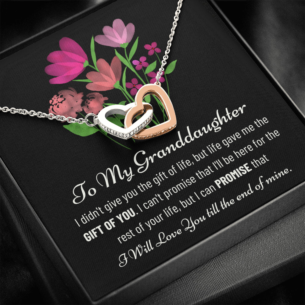 To My Granddaughter, Christmas Gift for Granddaughter, Christmas Present for Granddaughter, Necklace Gift for Granddaughter From Grandma