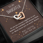 Christmas Gift for Daughter, Necklace for Daughter, Christmas Present for Daughter, Christmas Necklace Gift for Daughter, Gift from Mom