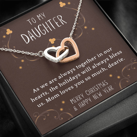 Christmas Gift for Daughter, Necklace for Daughter, Christmas Present for Daughter, Christmas Necklace Gift for Daughter, Gift from Mom
