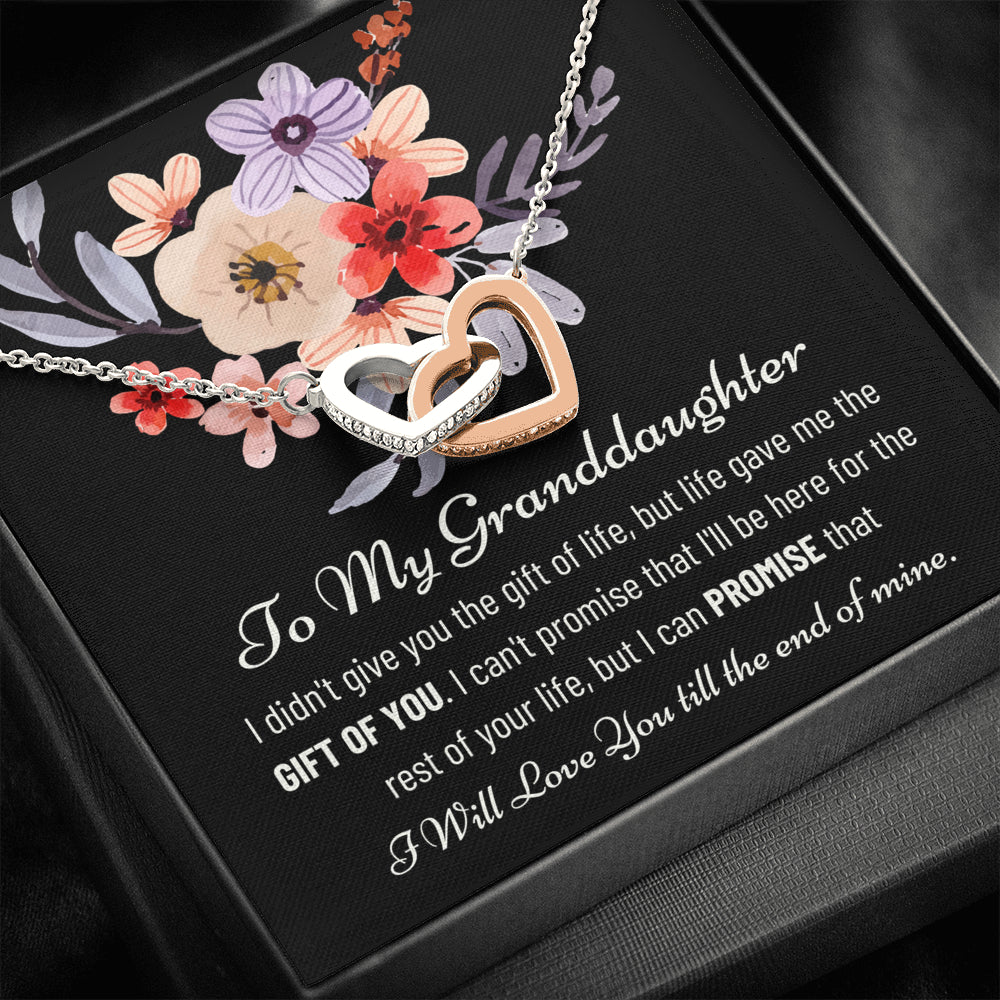 To My Granddaughter, Christmas Gift for Granddaughter, Christmas Present for Granddaughter, Necklace Gift for Granddaughter From Grandma