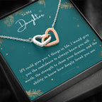 To My Daughter, Daughter Necklace, Anniversary Gift for Daughter, Daughter Gift, Gift for Daughter, Christmas, Birthday