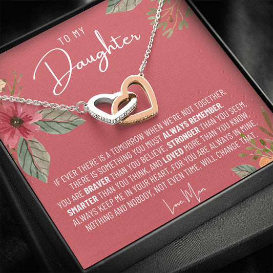 To My Daughter, Gift For Daughter from Mom, Daughter Mother Necklace, Daughter Gift from Mom, Unique, Grown Up Daughter,  Daughters Birthday
