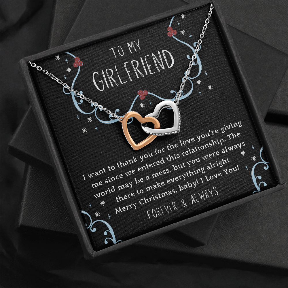 Christmas Gift for Girlfriend, Christmas Present for Girlfriend, Christmas Gift for Love, Necklace Christmas Gift for Girlfriend