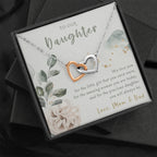 Necklace Gift For Daughter From Parents, Daughter Necklace From Mom And Dad, Daughter Gift From Parents, Necklace For Daughter