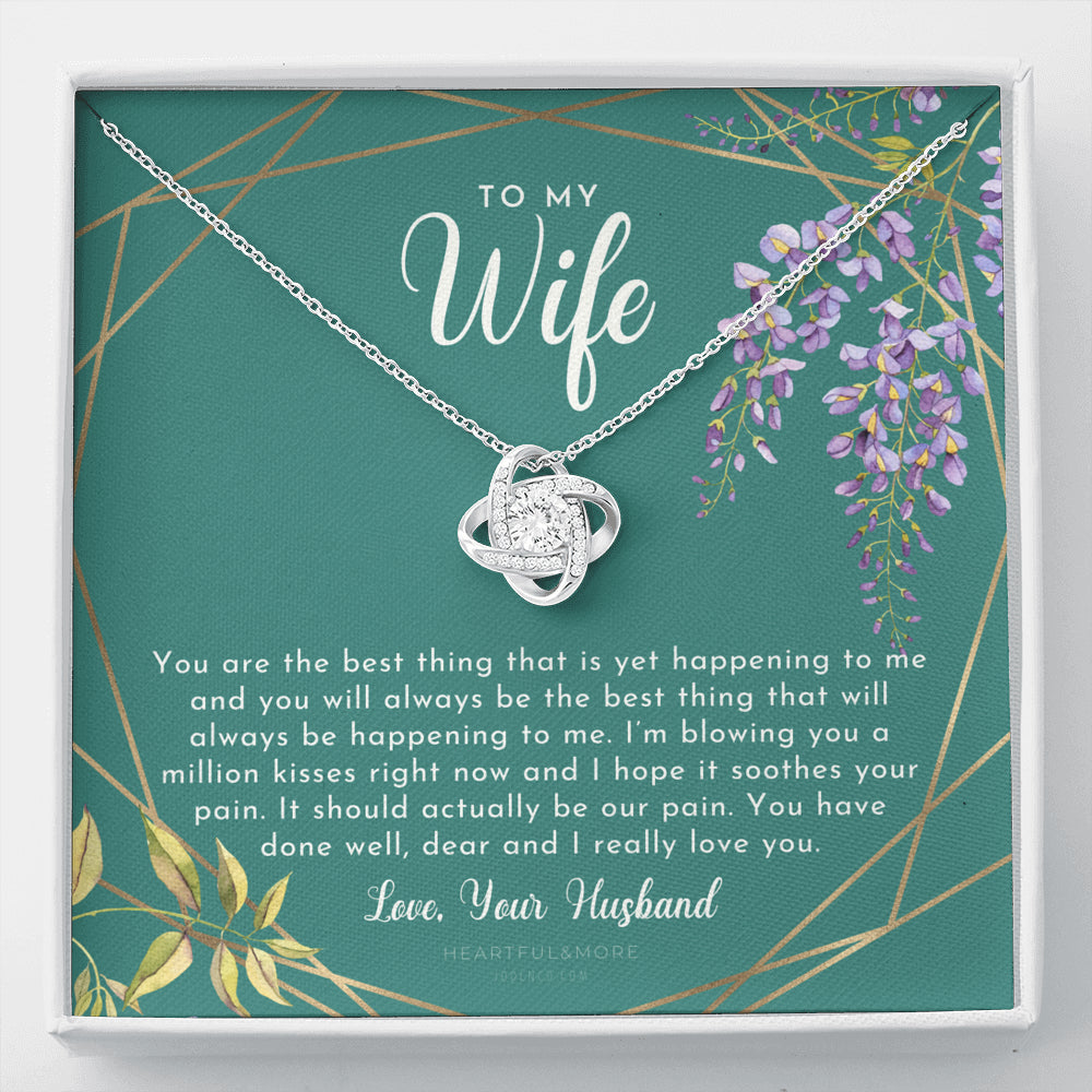 Postpartum Gift for Wife, Gift for Wife Post Pregnancy, Becoming A Mother Gift, Wife After Pregnancy Necklace, Wife Becoming A Mom