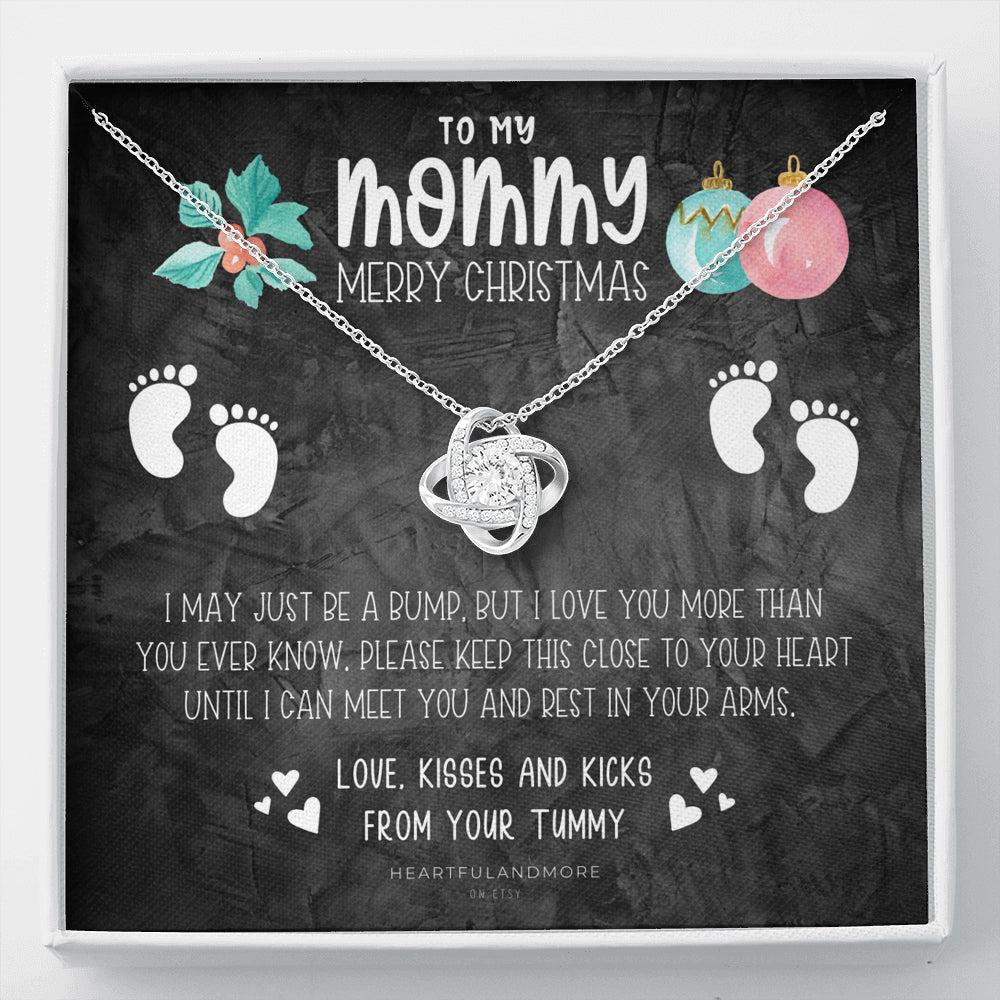 New Mom Christmas, Pregnant Wife Christmas Gift, Christmas Gift For Pregnant Wife, Jewelry For Pregnant Wife, Expecting Wife Christmas