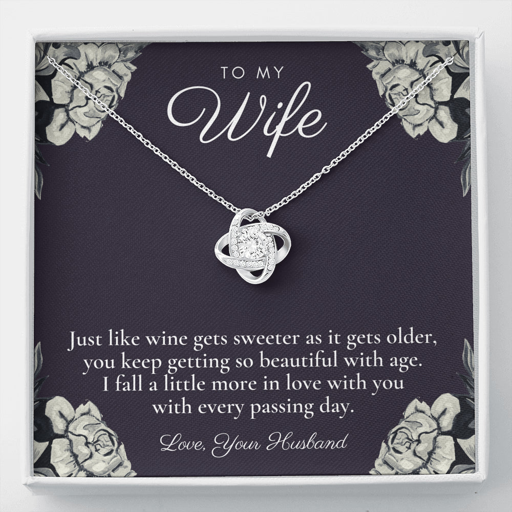 To My Wife Necklace, Anniversary Gift for Wife, Birthday Gift for Wife, Jewelry for Wife, Necklace for Wife, Gift for Wife Birthday