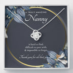 Nanny Appreciation Necklace Gift, Nanny Thank You Gift, Thank you Nanny, Gift for Nanny Leaving, A Truly Amazing Babysitter Gift, Best Nanny