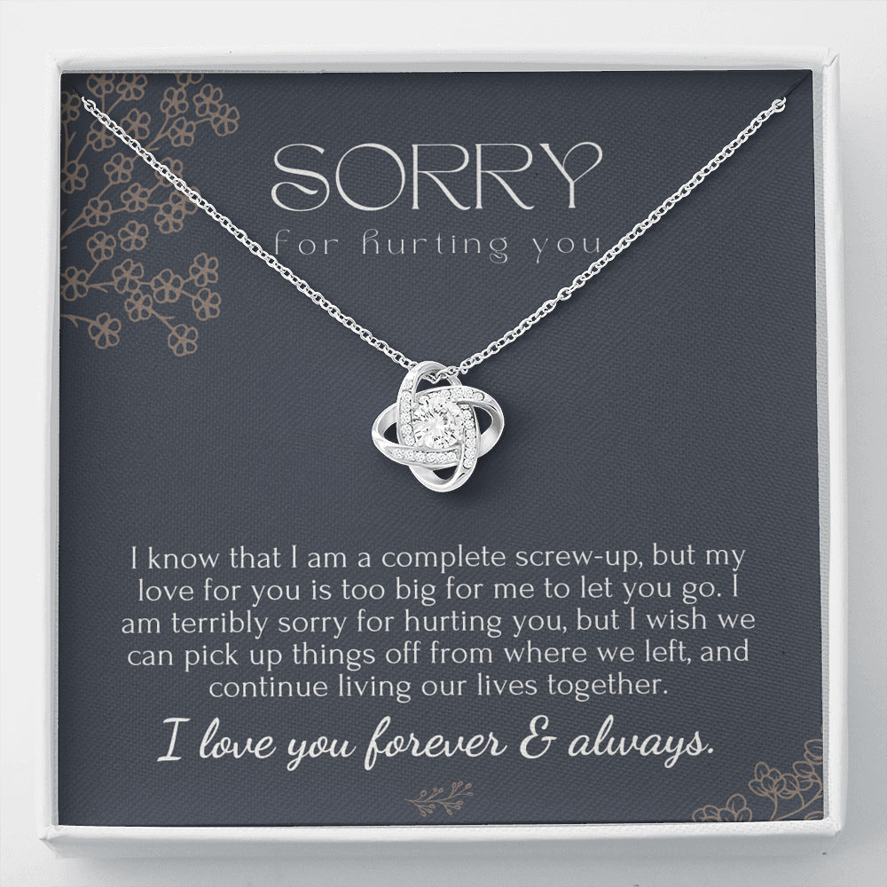 Sorry Love Knot
