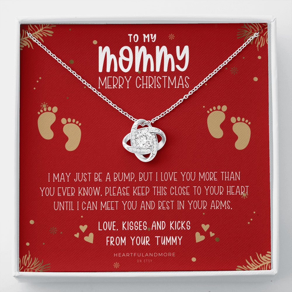 New Mom Christmas, Pregnant Wife Christmas Gift, Christmas Gift For Pregnant Wife, Jewelry For Pregnant Wife, Expecting Wife Christmas
