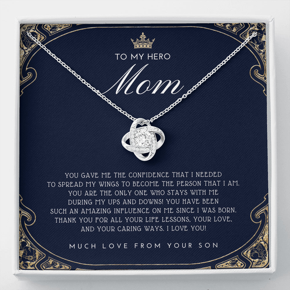 Personalized gifts for Mom | To My Beautiful Mom Necklace | Badass Mom Gift | Mother's Day Gift | Gift from Son to Mom | Mother Gift Jewelry
