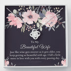 To My Wife Necklace, Anniversary Gift for Wife, Birthday Gift for Wife, Jewelry for Wife, Necklace for Wife, Gift for Wife Birthday