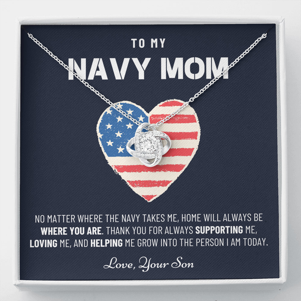 Military Mom Gift, Navy Mom Mothers Day, Navy Mom Gift, Deployment Gift, Navy Mom Necklace from Son, Military, Deploy Gift, Best Navy Mom