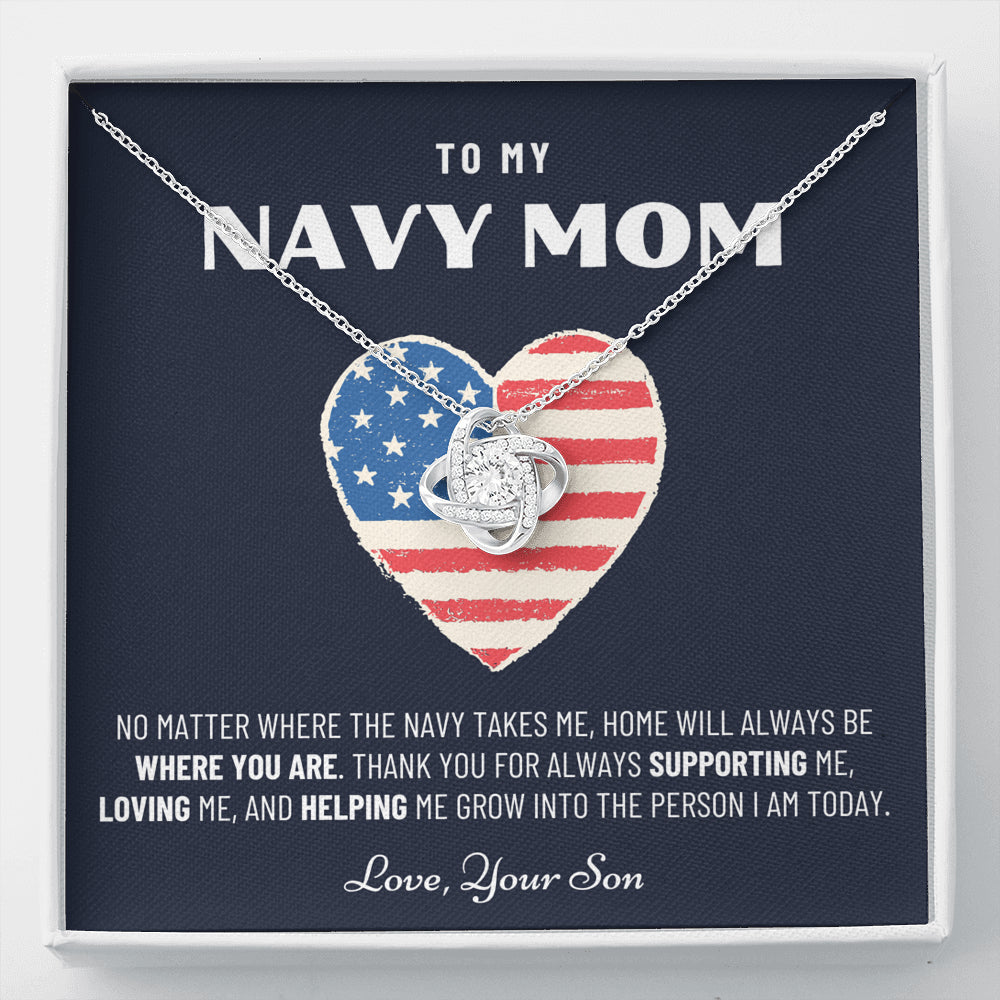 Military Mom Gift, Navy Mom Mothers Day, Navy Mom Gift, Deployment Gift, Navy Mom Necklace from Son, Military, Deploy Gift, Best Navy Mom