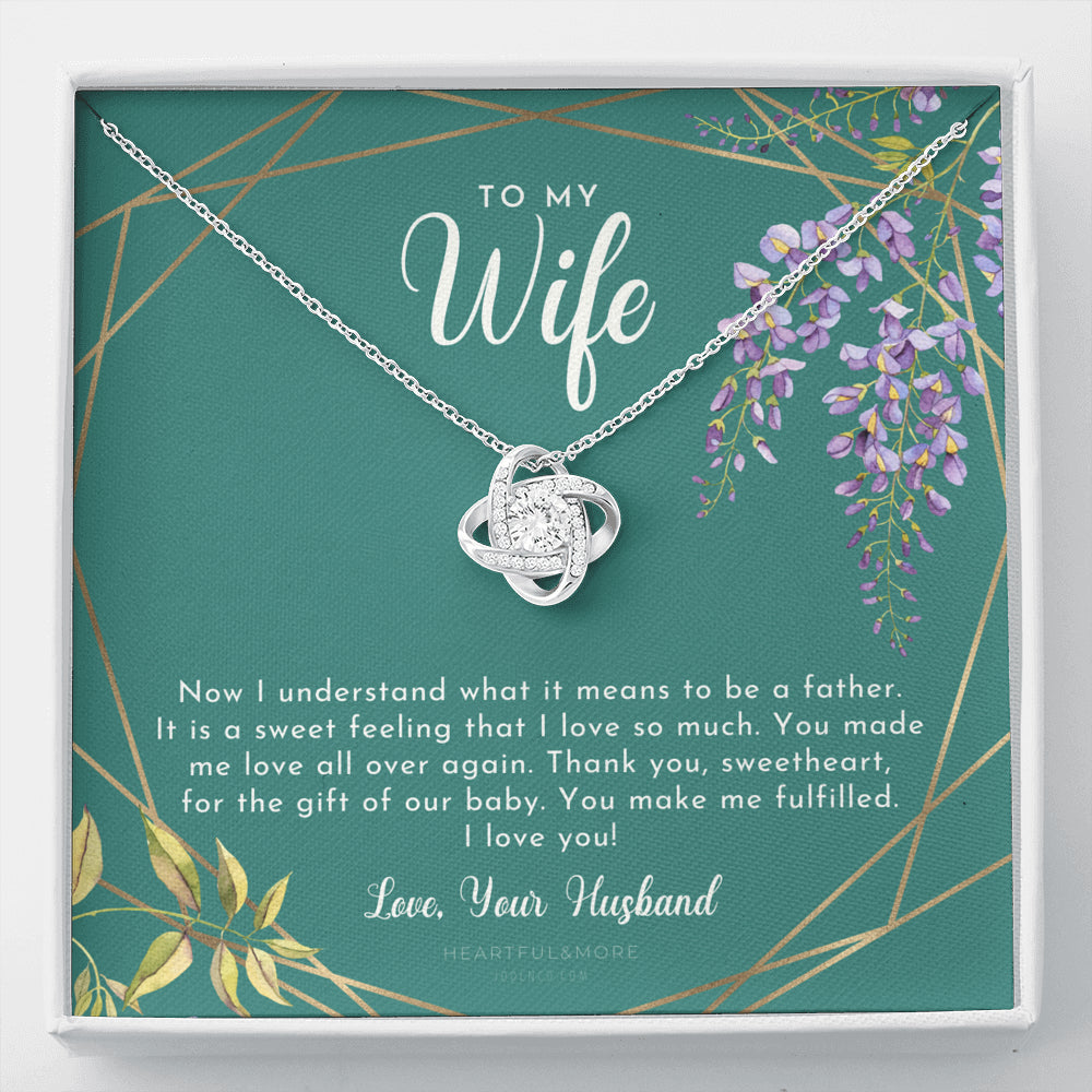 Postpartum Gift for Wife, Gift for Wife Post Pregnancy, Becoming A Mother Gift, Wife After Pregnancy Necklace, Wife Becoming A Mom