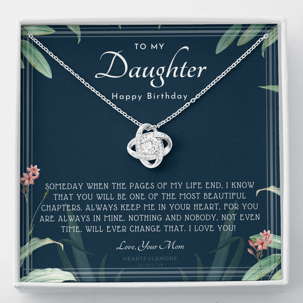 Daughter Gift from Mom to Daughter | Necklace for Daughter | Gift for Daughter from Mom | Daughter gift to daughter birthday gift