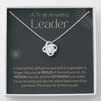 Leader Necklace Love Knot