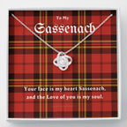 To My Sassenach, Outlander Gift, Outlander Gift Box, Outlander Jewelry, Outlander Gift For Wife, Outlander Charm, Outlander Necklace