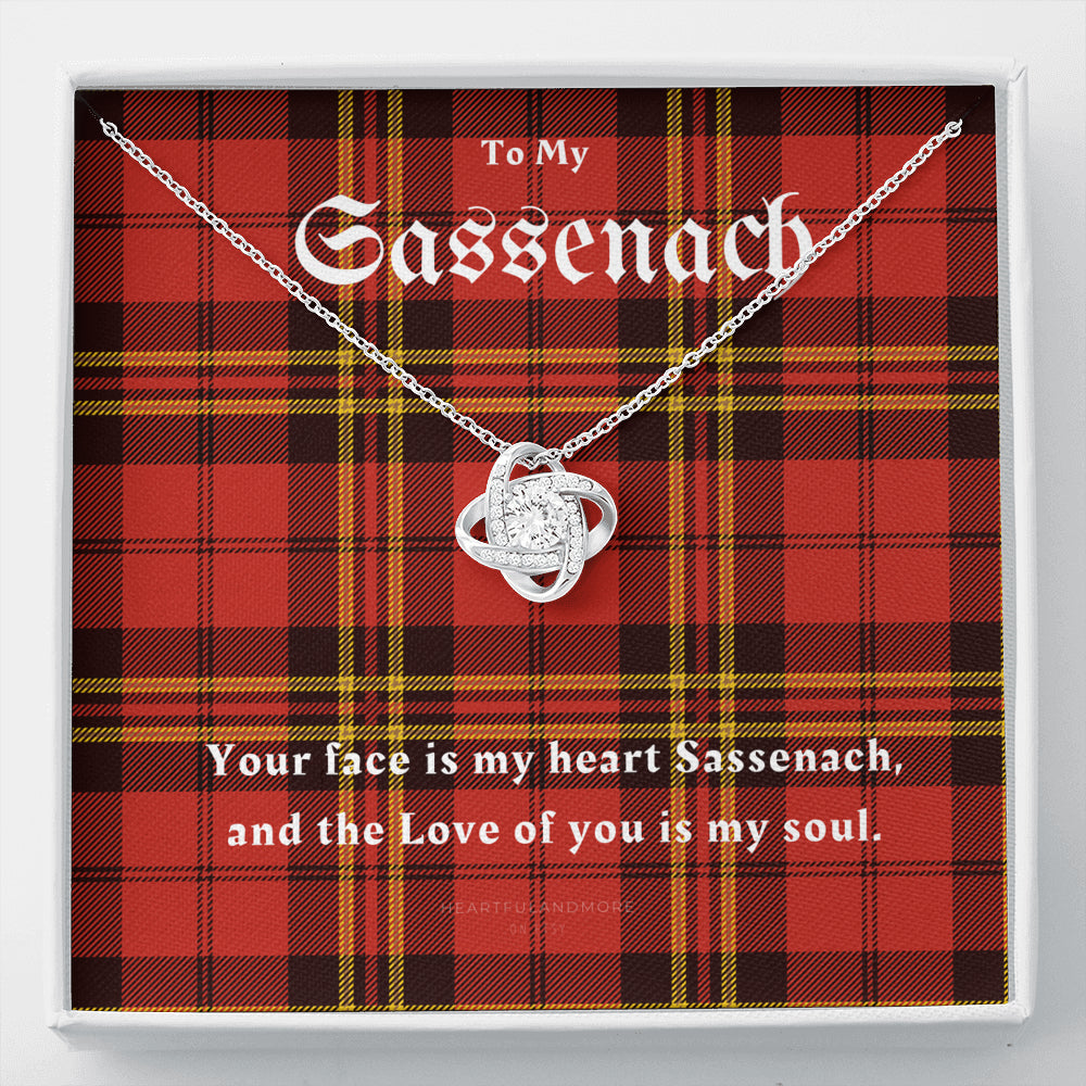 To My Sassenach, Outlander Gift, Outlander Gift Box, Outlander Jewelry, Outlander Gift For Wife, Outlander Charm, Outlander Necklace