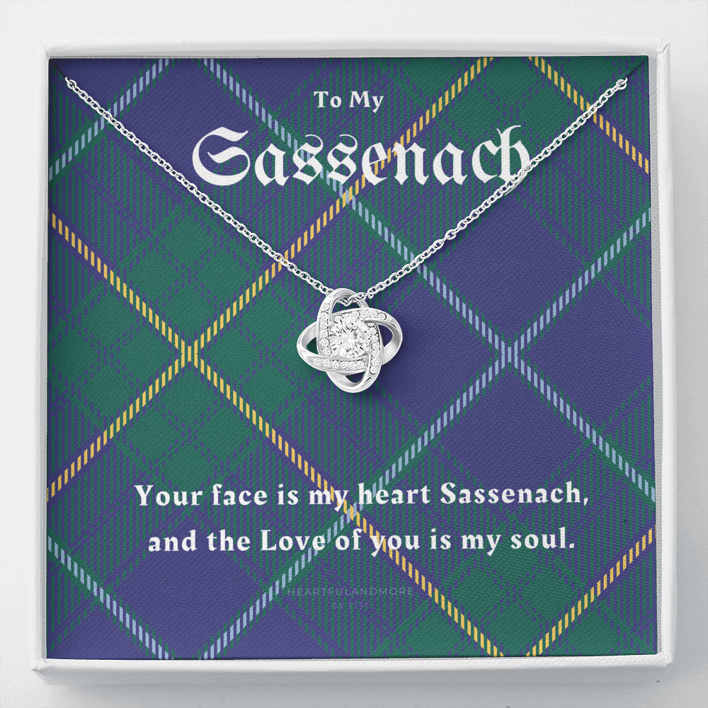 To My Sassenach, Outlander Gift, Outlander Gift Box, Outlander Jewelry, Outlander Gift For Wife, Outlander Charm, Outlander Necklace