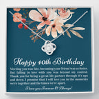 40th Wife Birthday Gift, Gift for Wife 40th Birthday, Birthday Gift for Wife Turning 40