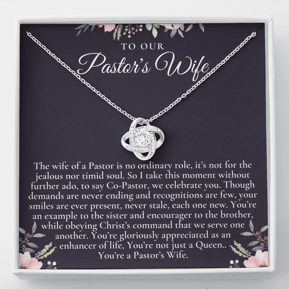 Pastor's Wife Appreciation Gift Necklace, Bible Study Gift, Christmas Present For Pastor's Wife, Best Preacher Wife Gift, Priest Wife Gift