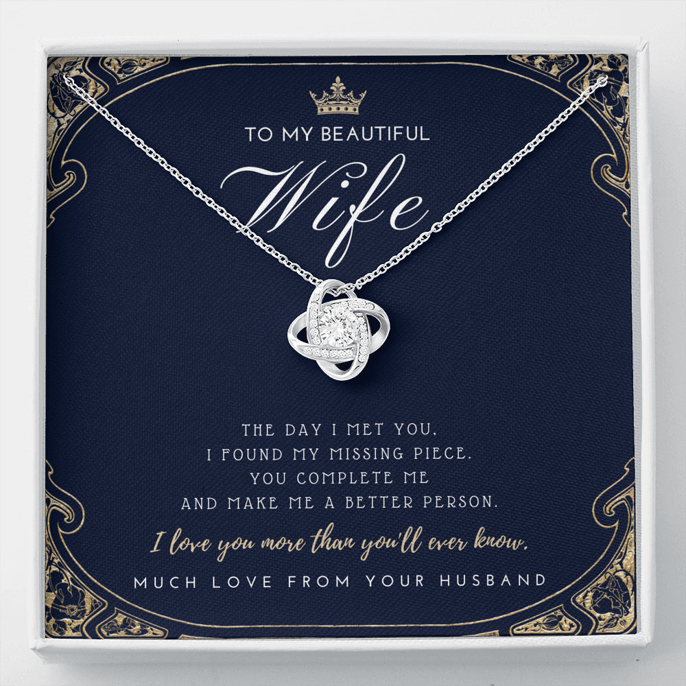 Anniversary gift for wife | Valentines gift for her | valentines day gift for wife | Wife Jewelry | Wife Necklace | Necklace for wife | Birthday gift for wife