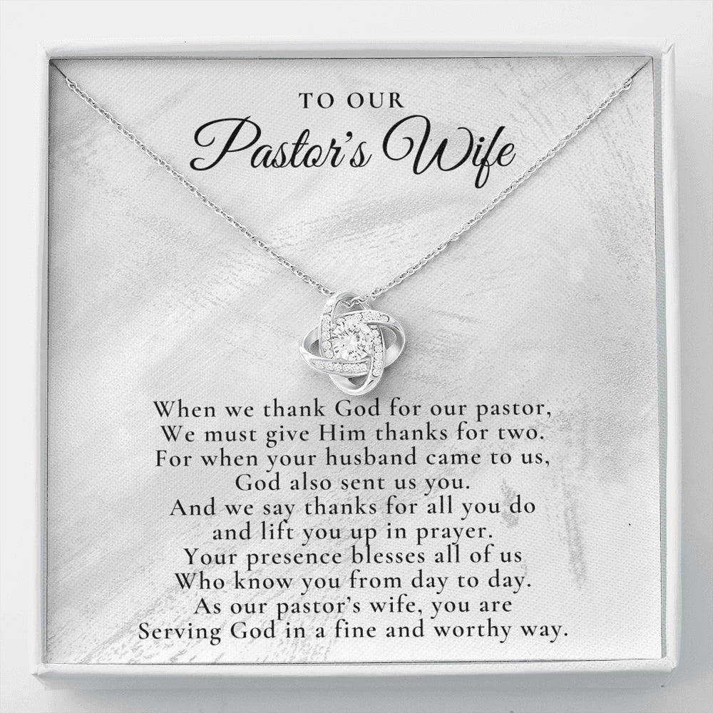 Pastor's Wife Appreciation Gift Necklace, Bible Study Gift, Christmas Present For Pastor's Wife, Best Preacher Wife Gift, Priest Wife Gift