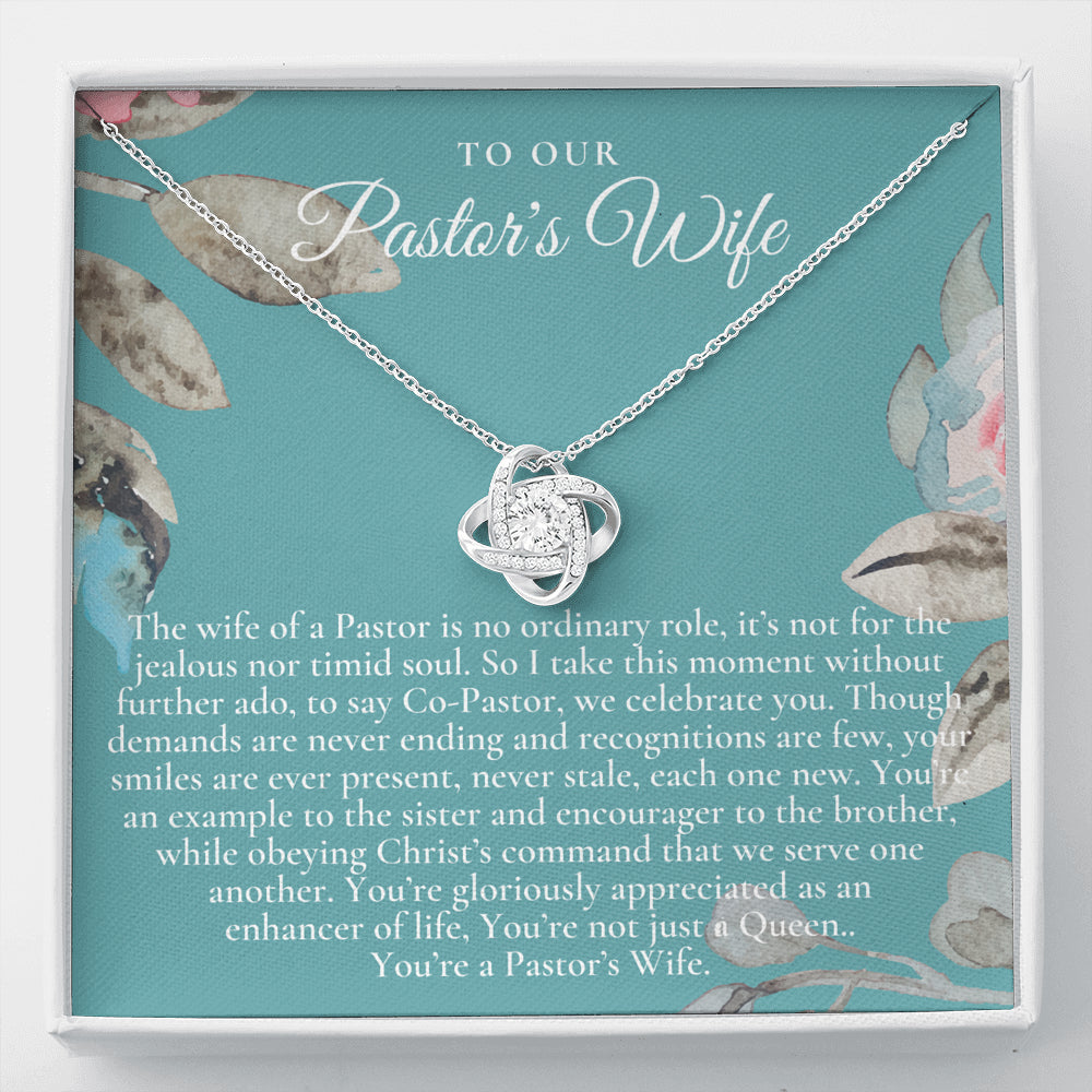Pastor's Wife Appreciation Gift Necklace, Bible Study Gift, Christmas Present For Pastor's Wife, Best Preacher Wife Gift, Priest Wife Gift