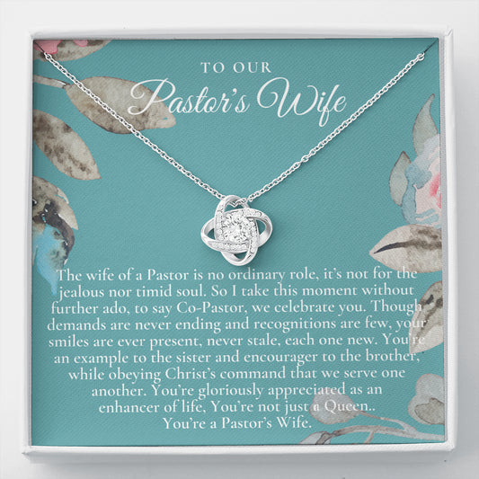 Pastor's Wife Appreciation Gift Necklace, Bible Study Gift, Christmas Present For Pastor's Wife, Best Preacher Wife Gift, Priest Wife Gift