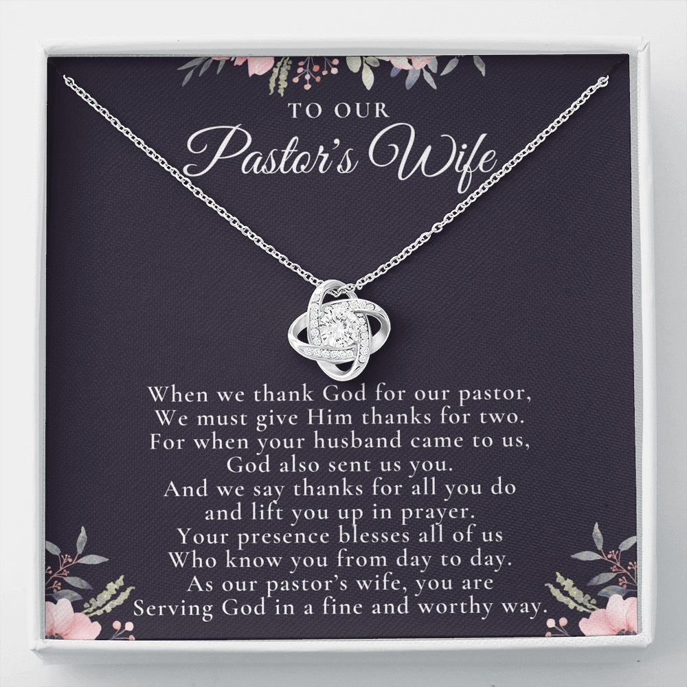 Pastor's Wife Appreciation Gift Necklace, Bible Study Gift, Christmas Present For Pastor's Wife, Best Preacher Wife Gift, Priest Wife Gift