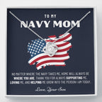 Military Mom Gift, Navy Mom Mothers Day, Navy Mom Gift, Deployment Gift, Navy Mom Necklace from Son, Military, Deploy Gift, Best Navy Mom